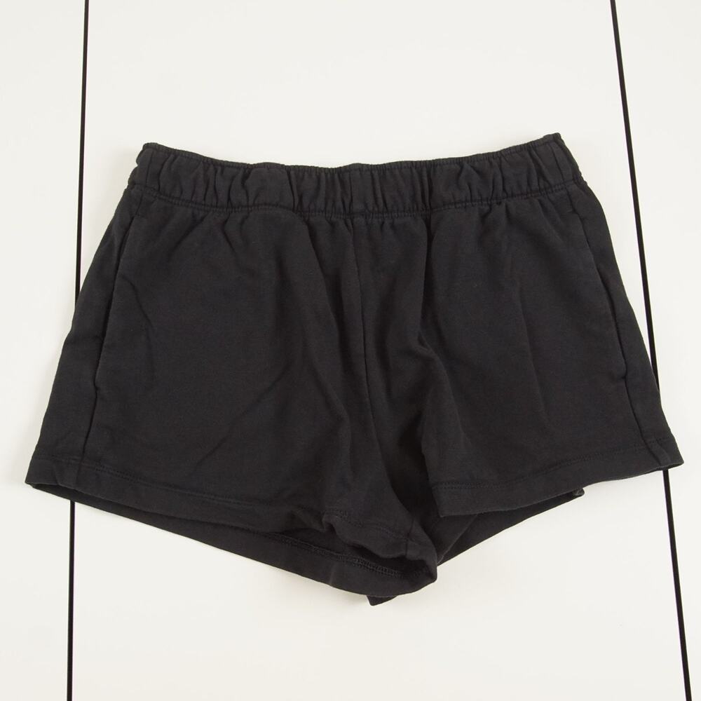 Athleta Girl All Day Black Shorts Cotton Blend Girls Sz L / 12
